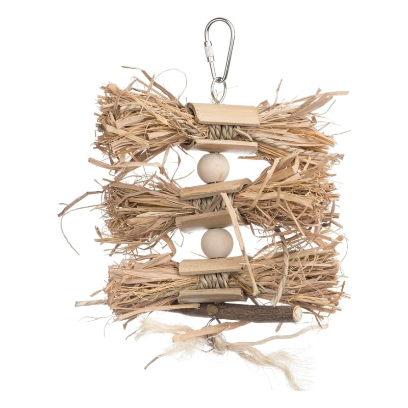 Natural Preening Hanging Bird Toy